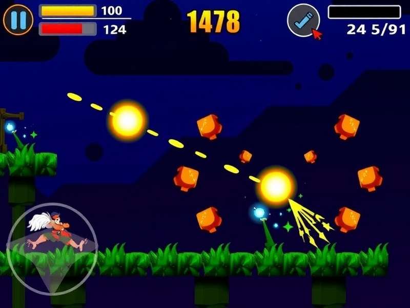 Agra Power Striker Gameplay Screenshot